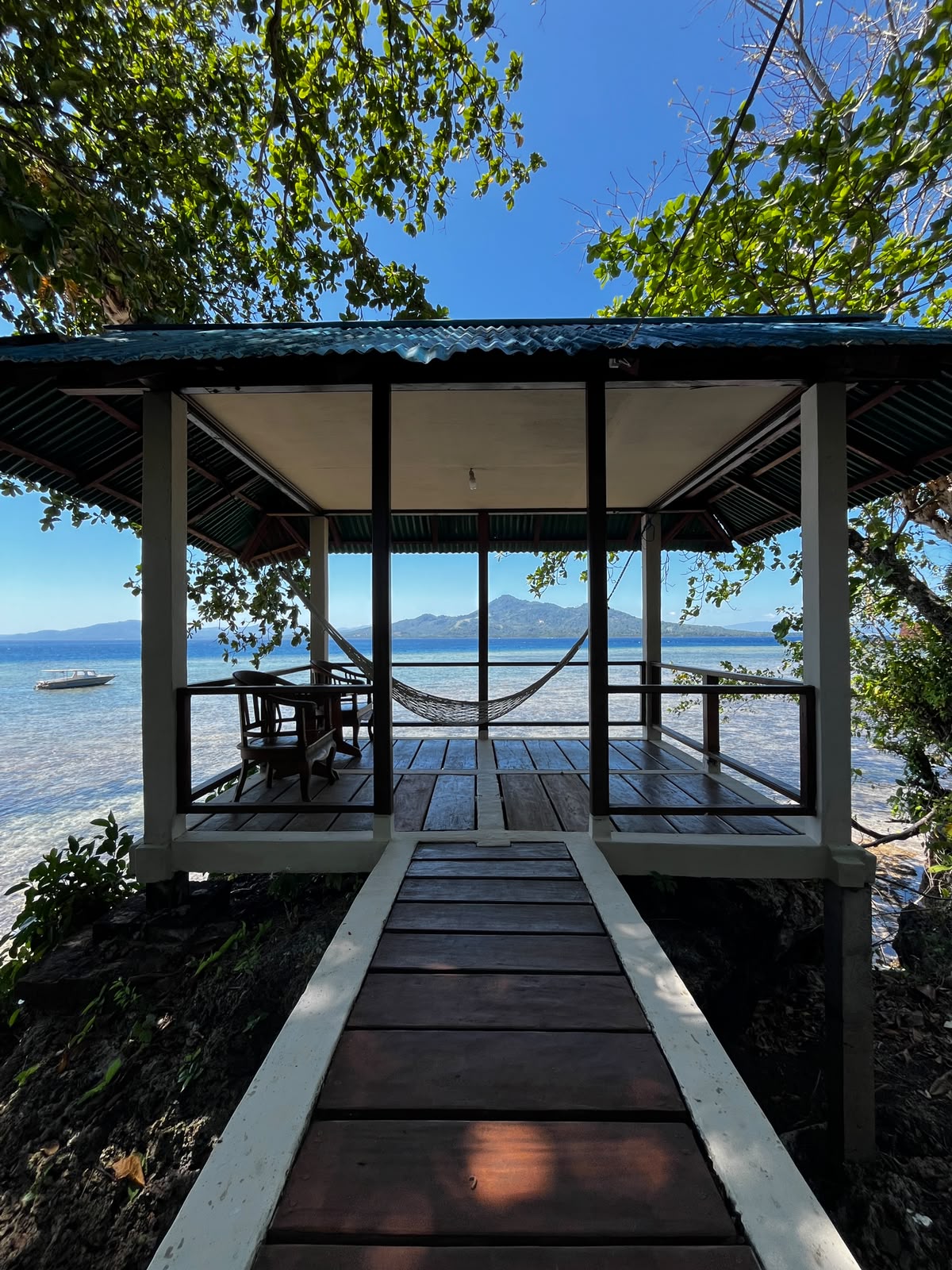 Seafront Bungalow view